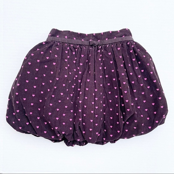 GAP Other - Baby Gap Tiny Hearts Thin Corduroy Bubble Skirt.​​​​​​